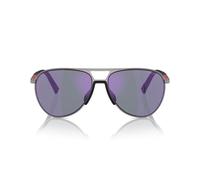 Prada Linea Rossa Uomo Prada Linea Rossa PS 53ZS 5AV10J Occhiali da sole Metallo Grigio Blu Pilot Normale