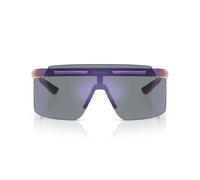 Prada Linea Rossa Uomo PS B06S 26H10J Occhiali da sole Iniettato Viola Blu Squadrata Specchiate