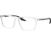Prada Linea Rossa PS01QV 2AZ1O1, Trasparente, Plastic, Uomini occhiali 56