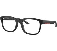 Prada Linea Rossa PS05QV DG01O1, Nero, Plastic, Uomini occhiali 56