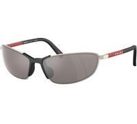 Prada Linea Rossa PS55ZS 18X80I, Grigio, Metal, Uomini occhiali da sole 60