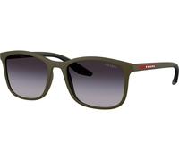 Prada Linea Rossa PSA08S 15X09U, Verde, Plastic, Uomini occhiali da sole 56