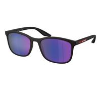 Prada Linea Rossa PSA08S UFK05U, Grigio, Plastic, Uomini occhiali da sole 56