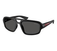 Prada Linea Rossa PSB11SU 1BO08Z, Nero, Plastic, Uomini occhiali da sole 57