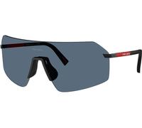 Prada Linea Rossa PSB50S 1BO06A, Nero, Metal, Uomini occhiali da sole 99