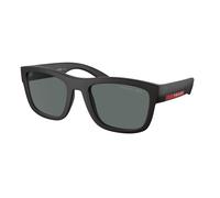 Prada Linea Rossa Uomo Prada Linea Rossa PS 01ZS DG002G Occhiali da sole Nylon Nero Grigio Pillow Polarizzata