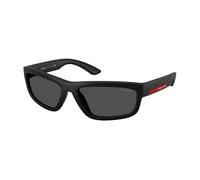 Prada Linea Rossa PS05ZS DG006F, Nero, Plastic, Uomini occhiali da sole 59