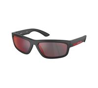 Occhiali da sole Prada linea rossa Ps 05zs cod. colore dg008f Uomo Squadrata Nero