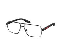 Prada Linea Rossa Uomo Prada Linea Rossa PS 51TV 1BO1O1 Montature da vista Metallo Nero Trasparente Squadrata Normale