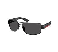 Prada Linea Rossa Uomo Prada Linea Rossa PS B52S 1AB06F Occhiali da sole Metallo Nero Grigio Geometrica Normale