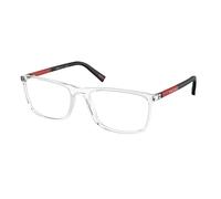 Prada Linea Rossa Uomo PS 03QV 2AZ1O1 Montature da vista Iniettato Trasparente Trasparente Squadrata Normale