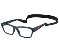 Prada Linea Rossa Uomo PS 03RV MAG1O1 Montature da vista Iniettato Blu Trasparente Pillow Normale