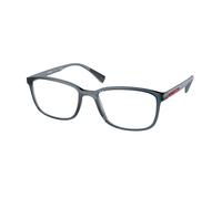 Prada Linea Rossa Uomo PS 04IV CZH1O1 Montature da vista Nylon Blu Trasparente Squadrata Normale