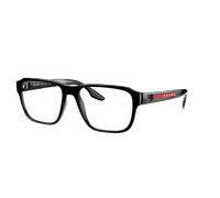 Prada Linea Rossa Uomo PS 04NV 1AB1O1 Montature da vista Nylon Nero Trasparente Squadrata Normale