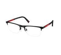 Prada Linea Rossa Uomo PS 50RV 1BO1O1 Montature da vista Metallo Nero Trasparente Pillow Normale
