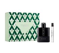 PRADA LUNA ROSSA BLACK 100ML EDP SPRAY + 10ML EDP SPRAY NUOVISSIMO SET REGALO...