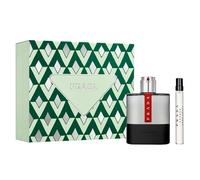 PRADA LUNA ROSSA CARBON 100ML EDT SPRAY + 10ML EDT SPRAY NUOVISSIMO SET REGAL...