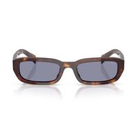 Prada Donna PR B06S 15W03N Occhiali da sole Acetato Tartaruga Grigio Squadrata Normale