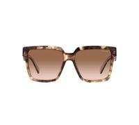Prada Pr 24zs Occhiali Da Sole Donna Avana Squadrato Marrone 56mm