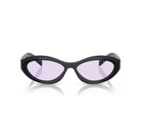 Prada Pr 26zs Occhiali Da Sole Donna Nero Cat-eye Viola 55mm