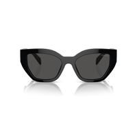 Prada Pr A09s Occhiali Da Sole Donna Nero Farfalla Grigio 53mm