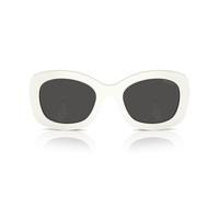 Prada Pr A13s Occhiali Da Sole Donna Bianco Farfalla Grigio 54mm