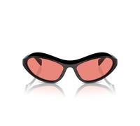 Prada Pr A20s Occhiali Da Sole Donna Nero Cat-eye Rosa 61mm