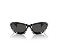 Prada Pr A23s Occhiali Da Sole Donna Nero Cat-eye Grigio 60mm