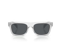 Prada Uomo Prada PR B12S 12R07T Occhiali da sole Acetato Grigio Blu Pillow Normale
