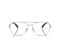 Prada Pr B50v Occhiali Da Vista Donna Argento