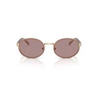Prada Pr B56s Occhiali Da Sole Donna Viola Rotondo Viola 52mm