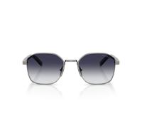 Prada Pr C50s Occhiali Da Sole Uomo Rutenio Geometrico Grigio 51mm