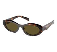 Prada PR26ZS 14L09Z, Avana, Acetate, Donne occhiali da sole 55