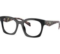 Prada PRA05V 13P1O1, Nero, Acetate, Donne occhiali 52
