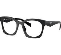 Prada PRA05V 16K1O1, Nero, Acetate, Donne occhiali 52