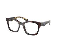 Prada Donna PR A05V 17N1O1 Montature da vista Acetato Tartaruga Trasparente Geometrica Normale