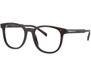 Prada PRA15V 17N1O1, Avana, Acetate, Uomini occhiali 52