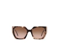 Prada Prada Monochrome Pr 15ws Occhiali Da Sole Donna Avana Geometrico Marrone 54mm