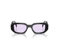 Prada Donna Prada PR 17WS 16K40J Occhiali da sole Acetato Nero Viola Squadrata Normale