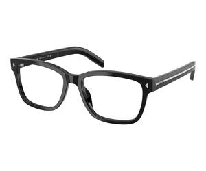 Prada PRB10V 16K1O1, Nero, Acetate, Uomini occhiali 55