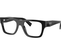 Prada PRC01V 16K1O1, Nero, Acetate, Uomini occhiali 54