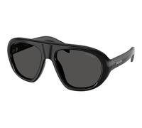 Prada Donna Prada PR C05S 16K08Z Occhiali da sole Acetato Nero Grigio Geometrica Normale