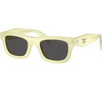 Prada PRC06S 21G08Z, Giallo, Acetate, Donne occhiali da sole 50