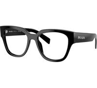 Prada PRC06V 16K1O1, Nero, Acetate, Donne occhiali 52