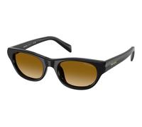 Prada PRC08S 16K10X, Nero, Acetate, Donne occhiali da sole 50
