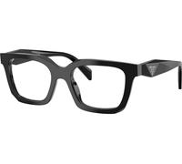 Prada PRC08V 16K1O1, Nero, Acetate, Donne occhiali 50