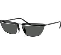 Prada PRC52S YC460T, Nero, Metal, Donne occhiali da sole 64