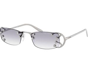 Prada PRC57S 28H40V, Argento, Metal, Donne occhiali da sole 52