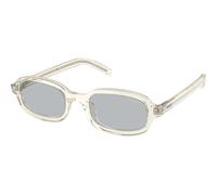 Prada PRD06S 12X40W, Giallo, Acetate, Donne occhiali da sole 50