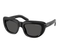 Prada PRD07S 16K08Z, Nero, Acetate, Donne occhiali da sole 53